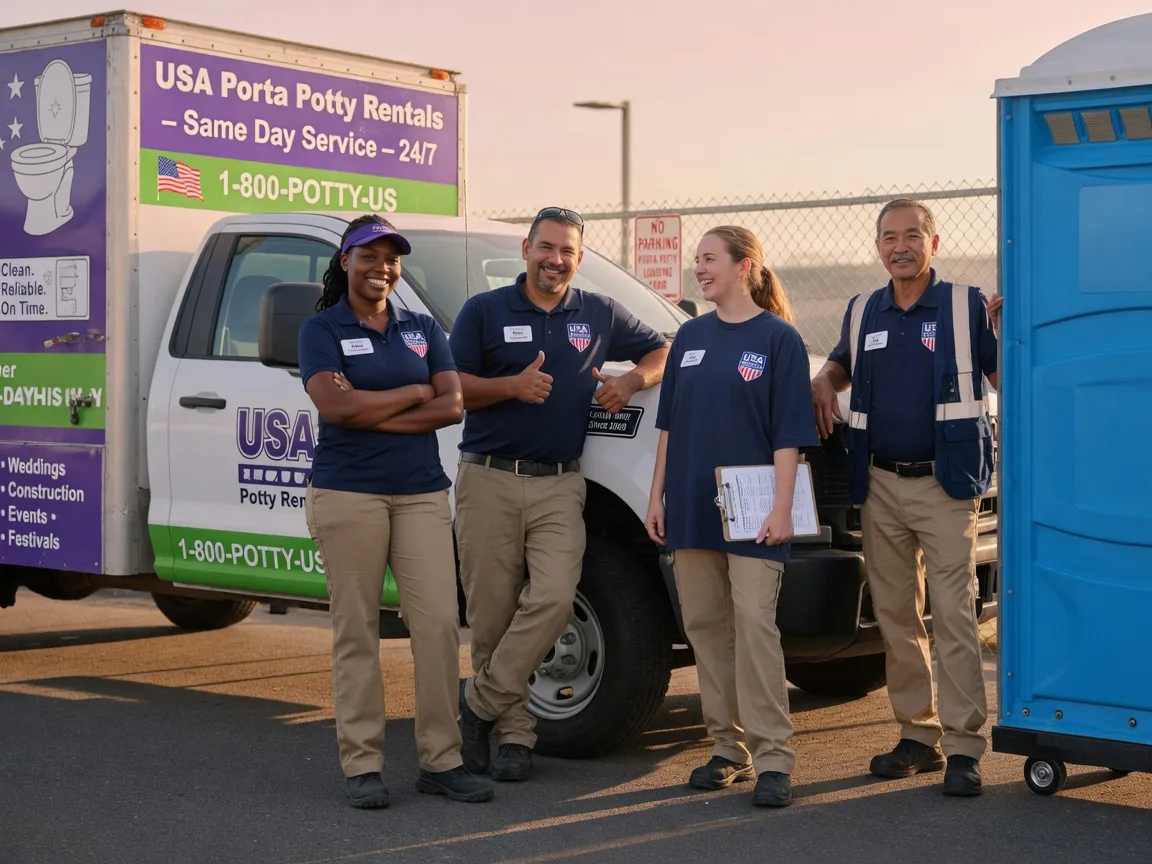 Porta Potty Rental company in Hallsville, MO