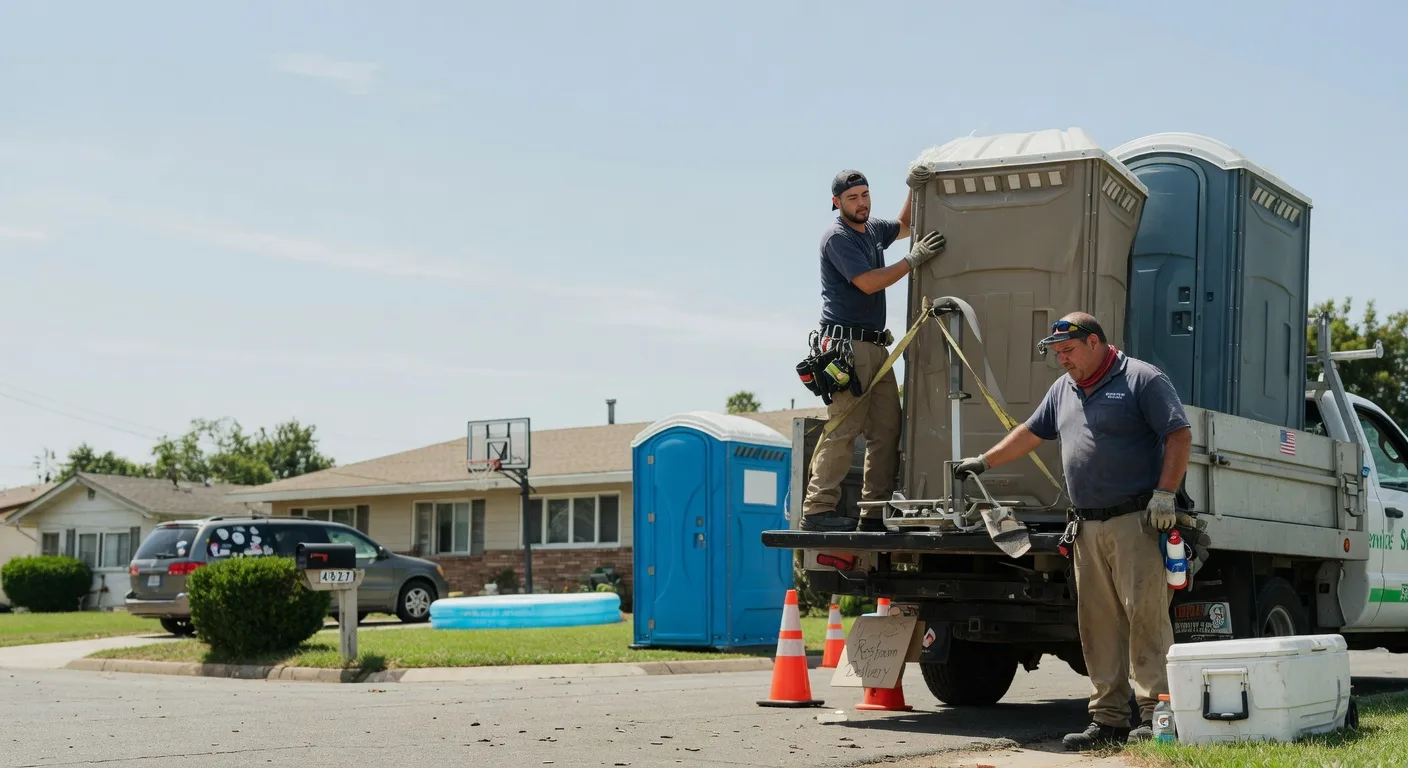 Porta Potty Rental in Hallsville, MO near me