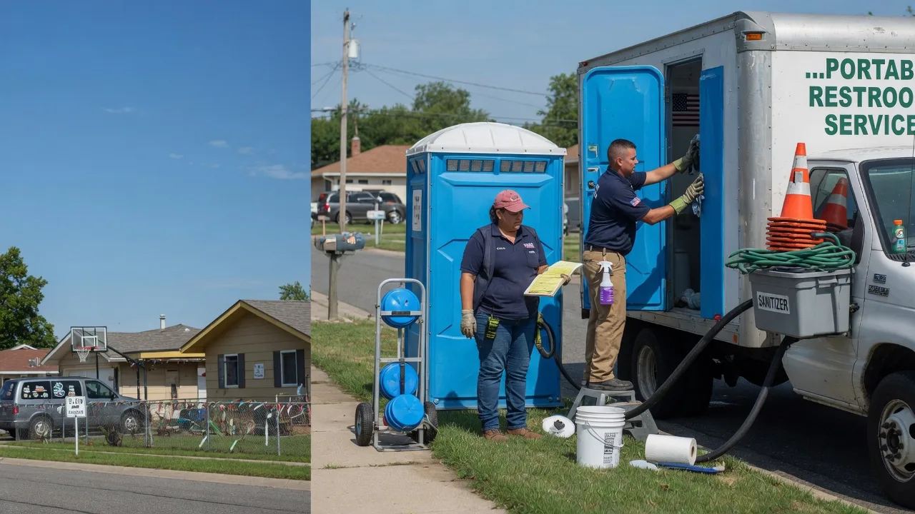 Portable Toilet Rental in Hallsville, MO near me